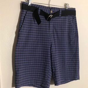 NWOT Plaid athletic shorts 32